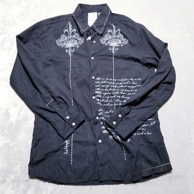 Camisa Filter Edición Limitada Negra Manga Larga Cuello Legacy of Luxury Talla XL Foto 1 de 4