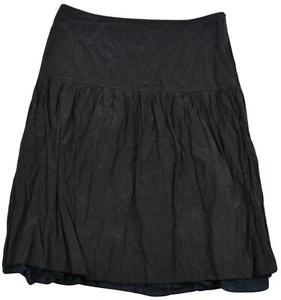 Marc O'Polo Women's Mini Skirt Casual A-Line Pleated Size 34 Black Lining Shirt - Picture 1 of 6