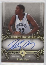 2006-07 Ultimate Collection Ultimate Signatures Rudy Gay #US-RG Rookie Auto RC
