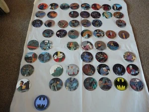 WPF Waddingtons Pog Batman Pogs select #'s required - Picture 1 of 50