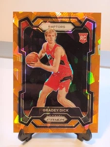2023-24 Panini Prizm - Gradey Dick #134 Orange Ice Prizm (RC) - Bild 1 von 4