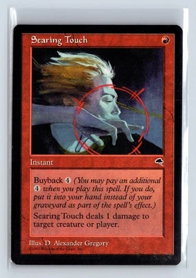 SEARING TOUCH – MTG Magic the Gathering Card – Tempest – Uncommon - Image 1 of 4