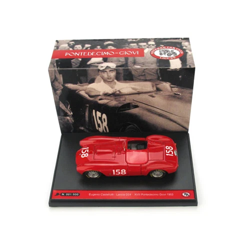LANCIA D 24 XVIII P.TE-GIOVI'53 1:43 Brumm Auto Competizione Modellino Nuovo - Immagine 1 di 1