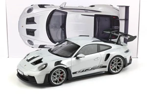 1:12 Norev Porsche 911 992 GT3 RS Coupe 2022 GT-Silver Metallic/Black - Limited - Picture 1 of 4