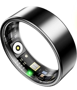 IP68 Waterproof Smart Ring Blood Oxygen Heart Rate Sleep Monitor Health Tracker - Picture 1 of 1