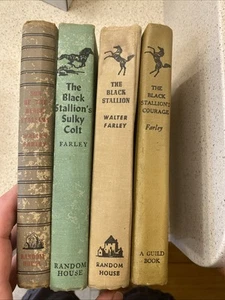 4 Black Stallion WALTER FARLEY Book Lot - Imagen 1 de 6