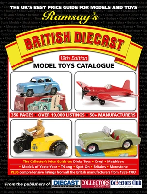 2025 RAMSAYS 19th BRITISH DIECAST TOYS CATALOGUE PRICE GUIDE DINKY MATCH CORGI + - Image 1 of 4