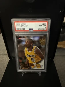 1996-97 NBA Hoops - Rookies Kobe Bryant #281 (RC) - Picture 1 of 2