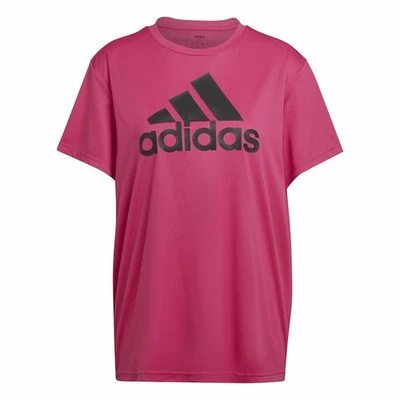 Camiseta de Manga Corta Mujer Adidas Boyfriend Sport Rosa oscuro - Imagen 1 de 4