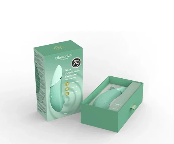Womanizer Next 3D Pleasure Air Clitoral Stimulator | Sage - Image 1 of 4