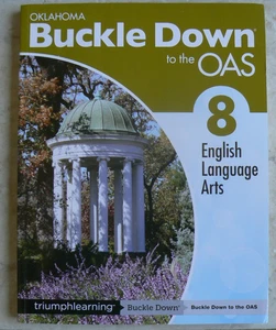 Buckle Down ENGLSH LANGUAGE ARTS 8, Workbook ALL NEW! 2018,Oklahoma Ed. - Picture 1 of 11