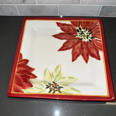 Tabletops Unlimited Celebration Square Dinner Plate 7344143 - Image 1 of 4