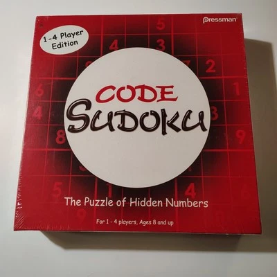 Code Sudoku Hidden Numbers Game 2006 By Pressman New Factory Sealed - Image 1 of 4