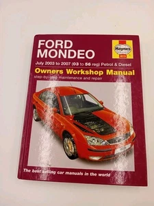 Ford Mondeo Haynes Owners Workshop Manual 03 to 56 Reg Petrol & Diesel - Picture 1 of 6