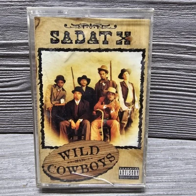Sadat X Wild Cowboys Cassette Tape 1996 Loud  Hip Hop Rap Album PA  Tested  - Image 1 of 4