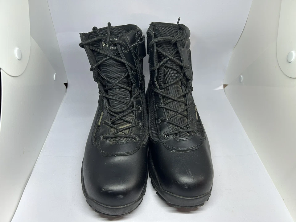 Botas de trabajo Red Head negras con cordones punta de acero para hombre talla 10M PO#7130313 Foto 1 de 4