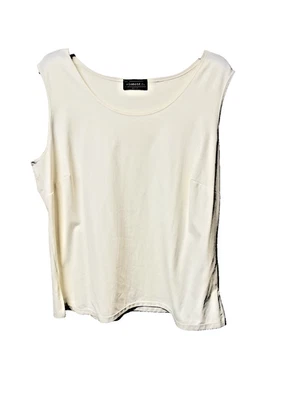 Women's - Elementz - Beige Sleeveless Top- 2X (Lot SS 12) - Image 1 of 2