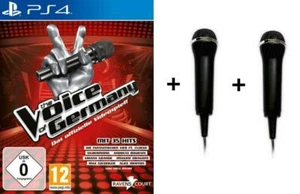 Playstation 4 The Voice of Germany Sing + 2 Mikro Mikrofone - Bild 1 von 1