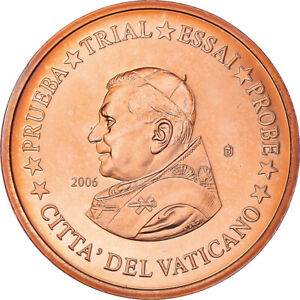 [#1160936] Vatican, 5 Euro Cent, 2006, unofficial private coin, SPL+, Cuivre pla