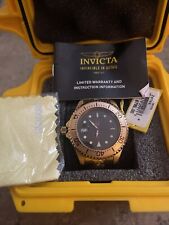 Invicta Grand Diver Automatic 24766 Men's 47mm Gold Black Dial Pro Diver Watch