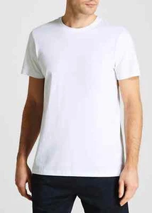 Camiseta de verano para hombre lisa 100% algodón gimnasio entrenamiento atlético paquete de calidad de 2 - Imagen 1 de 14