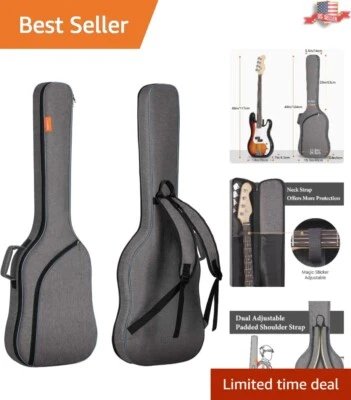 Stylish and Lightweight Bass Guitar Backpack Case - Fits Precision & Jazz Models - Image 1 of 4