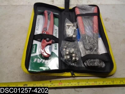 Kotto Pex Crimping Clamp Cinch Tool Kit With Storage Case - Image 1 of 4