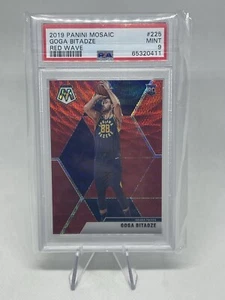2019-2020 Panini Mosaic #225 Goga Bitadze Pacers Red Wave TMALL - Picture 1 of 2