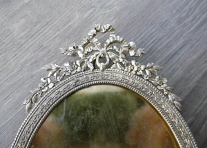 19th Century French Louis XVI Gilt Bronze Picture Photo Portrait Frame 1890s - Picture 1 of 5