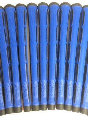8 rare Standard Blue Lamkin Dual Density Torsion Control Proto Golf Grips w rib