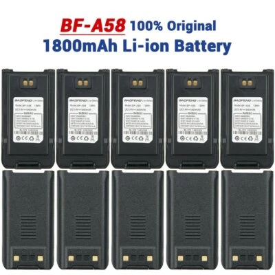 10X Baofeng A58 Battery BF-A58 BL-970 7.4V 1800mAh for Baofeng A58 Two Way Radio - Image 1 of 4