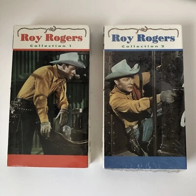 Roy Rogers Collection 1 and 2 (VHS, 1993) Sealed  Foto 1 de 4
