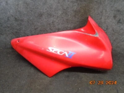 1992 92 Yamaha Seca II XJ600S XJ 600 front upper cowl plastic Right side cover Foto 1 de 4