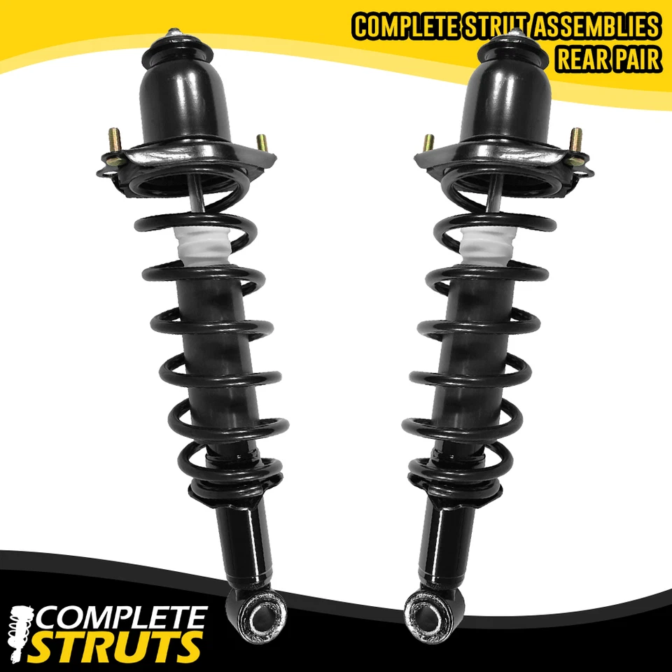 03-08 Toyota Corolla FWD Rear Pair Quick Complete Strut & Coil Spring Assemblies Foto 1 de 4