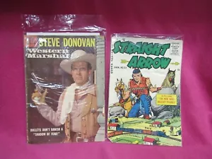 Lote mixto de 2 cómics Steve Donovan Straight Arrow 2S25 - Imagen 1 de 2