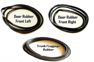 Door & Trunk Weatherstrip Rubber Seal For 2D Suzuki Vitara Escudo Sidekick SE416 - Image 1 of 2