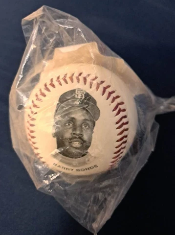 1993 BARRY BONDS SF GIANTS COLLECTIBLE BASEBALL CHEVRON FOTOBALL - NEW Cover