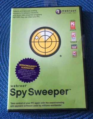 VINTAGE WEBROOT SPY SWEEPER 2002-2004 - Image 1 of 2