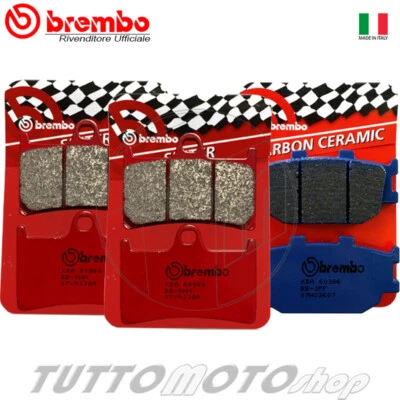 Pastiglie YAMAHA Tracer 9 GT 890 2021 2022 2023 Kit Ant. Post. BREMBO