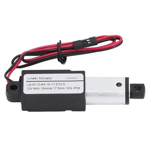 Micro Attuatore Lineare Elettrico 12V in ABS in Alluminio, Ampia Applicazione in - Foto 1 di 9