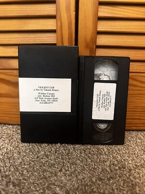 Violent Cop Used VHS Movie Takeshi Kitano WinStar Cinema - Image 1 of 2
