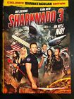 SHARKNADO 3 : OH HELL NO! (DVD) VG Disc + Cover Art - NO CASE