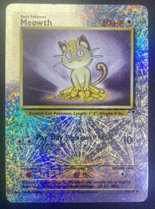 Meowth 53/110 Legendary Collection Reverse Holo LP Pokemon 2002 - Foto 1 di 17