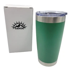 20 oz Stainless Steel Vacuum Insulated Coffee Tea Tumbler Cup NEW - Picture 1 of 4