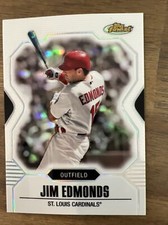 2007 Jim Edmonds Topps Finest #110 St Louis Cardinals                        C64