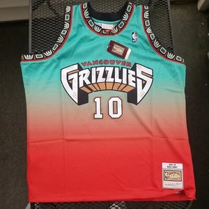 NWT Mitchell, Ness NBA Jersey, Mens XXL Bibby, #10, $130, Vancouver Grizzlies - Picture 1 of 10
