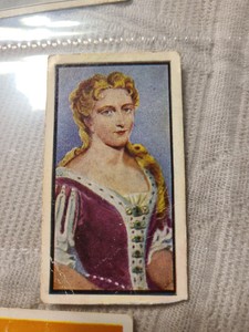1959 Kane Products Ltd. Kings and Queens Caroline of Ansbach #19 Trading Card