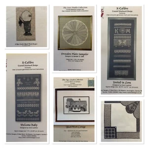 Gezählte Schwarzarbeitsmuster. Verschiedene Themen. Neu - Bild 1 von 22