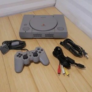 Sony PlayStation 1 PS1 Console SCPH-9001 with Controller, Power & AV Cable - Picture 1 of 11