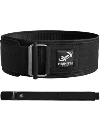 ProGym Gear Self-Locking Weight Lifting Gym belt for CrossFit Powerlifting - L - Image 1 of 4